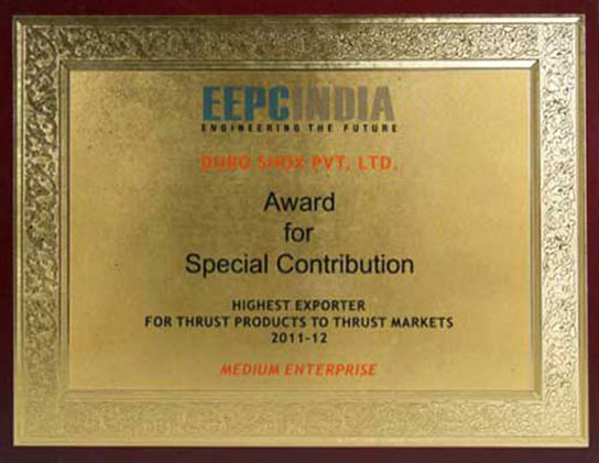 EEPC INDIA Award for Special Contribution